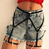 Womens Sexy Elastic Goth Leg Garter Belt Leg Decoration Harness Pantie Lingerie Sexy Suspenders Lingerie Accessories ► Photo 2/6