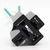 1 pair 12V 12Volt 40A Auto Automotive Relay Socket 40 Amp Relay & Wires ► Photo 3/5