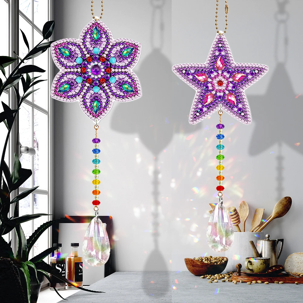 DIY Crystal Light Catching Wind Chimes Kit