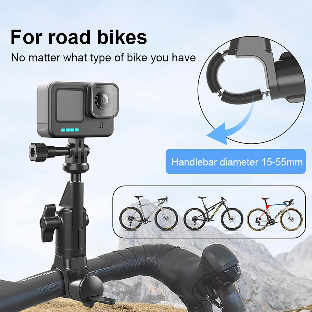 360 Rotating Camera Monopod Mount for Bikes