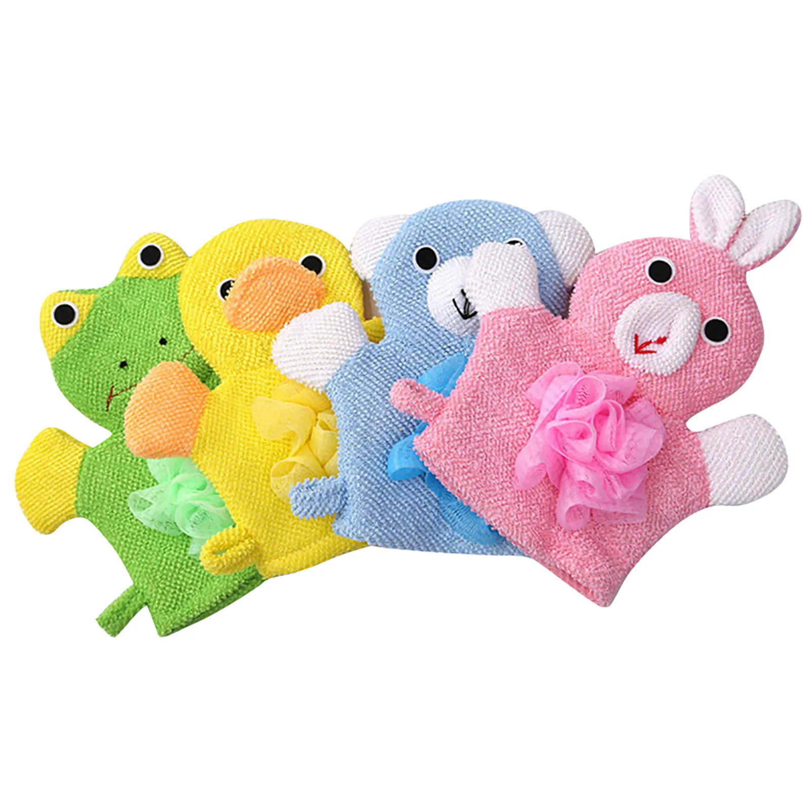 Plush Cartoon Animal Bath Towels for Babies