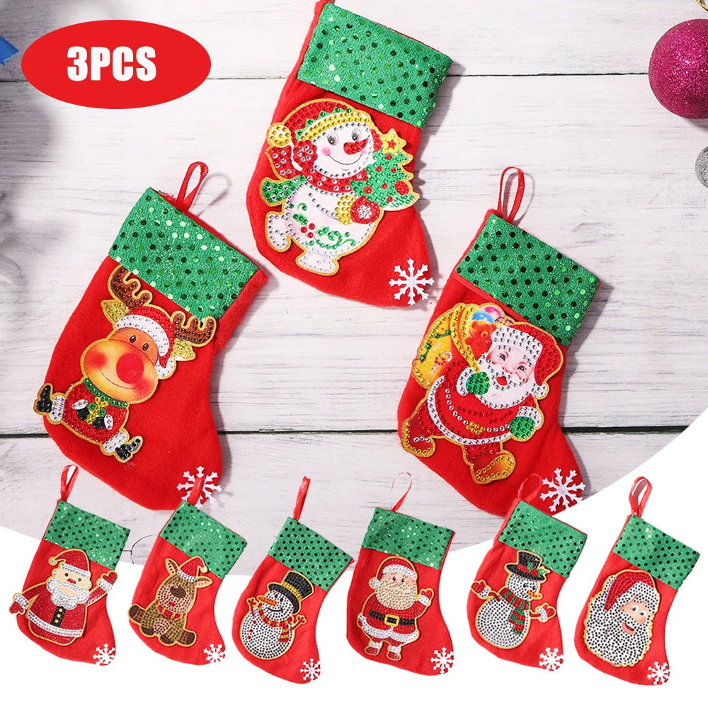 Christmas Stockings DIY Diamond Painting Kit
