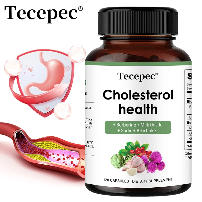 Cholesterol Support Supplement with Berberine and Artichoke