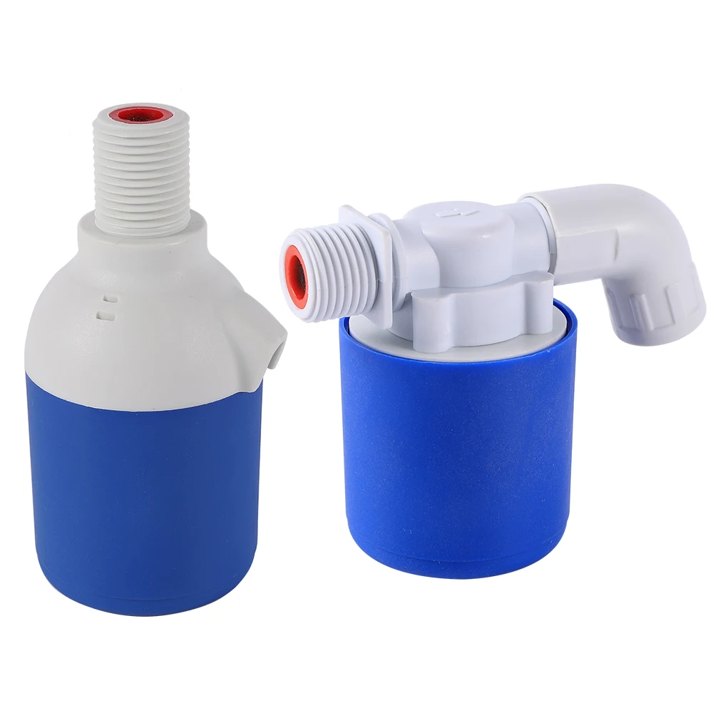 Water Tank Float 1/2" Male Straight-Through Water Level Valve Automatic Float ValveTower Float Ball Valve Tank Valve 1 Pc