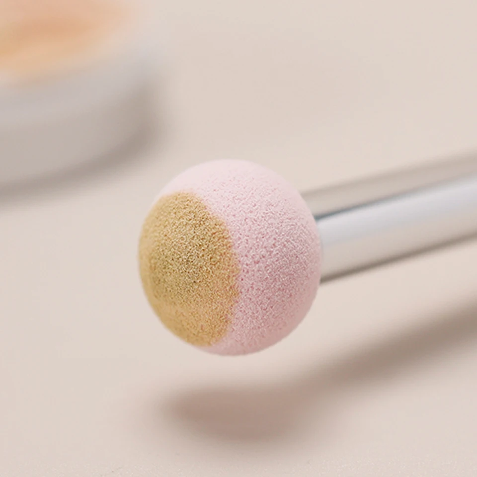 Small Mushroom Head Round Makeup Sponge Brushes