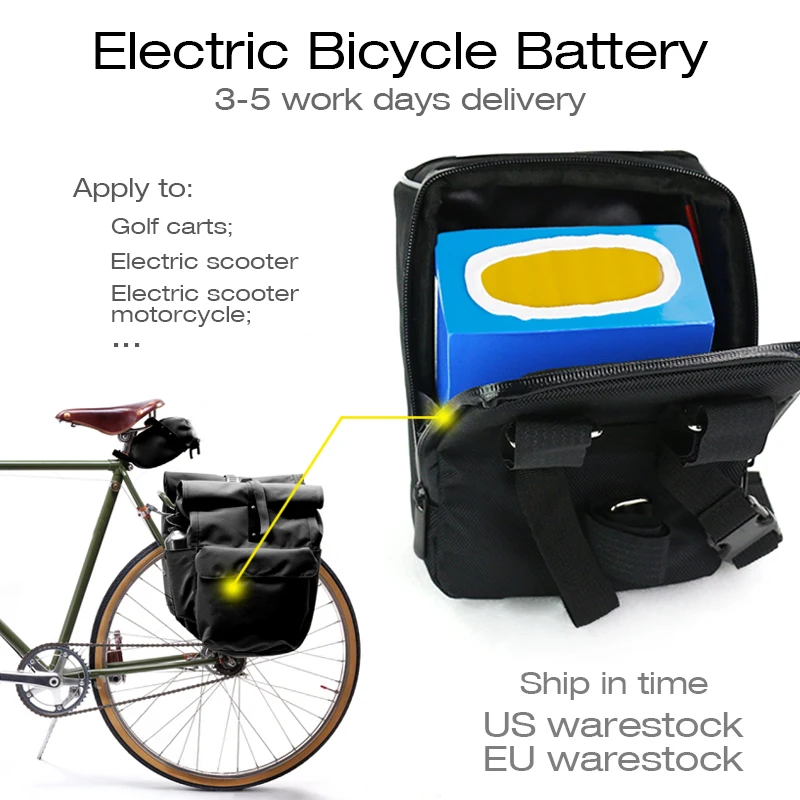 High Capacity Waterproof Lithium Battery for E-Scooters